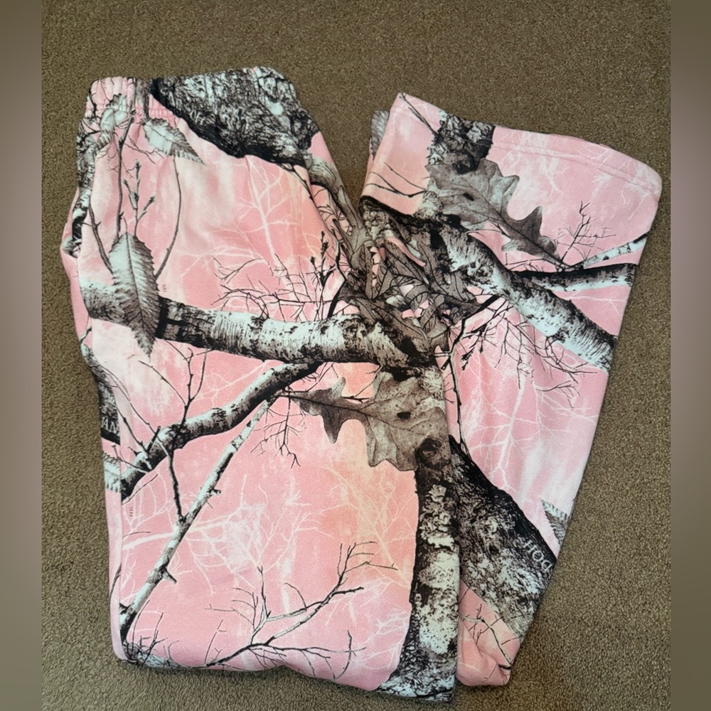 Jane Doh Cool Girl Camo Wide Leg Sweats